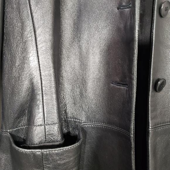 Vintage Liz Claiborne Collection size 8 100% lambskin jacket - Picture 4 of 6